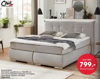 Möbel Martin Chili Boxspringbett Angebot
