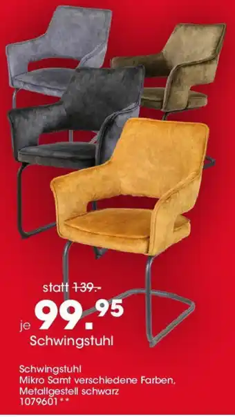 Möbel Martin Schwingstuhl Angebot