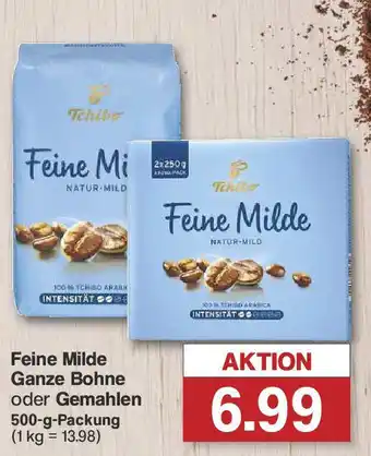 Famila Nord West Tchibo Feine Milde Ganze Bohne oder Gemahlen 500-g-Packung Angebot