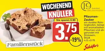 WEZ Schäfer's Pflaumen Zauber Angebot