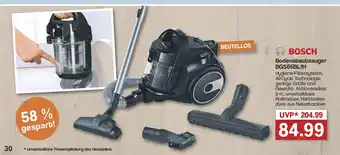 Famila Nord West BOSCH Bodenstaubsauger BGS05BL1H Angebot
