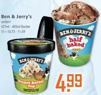 Klaas und Kock Ben & Jerry's 427-465 ml Becher Angebot