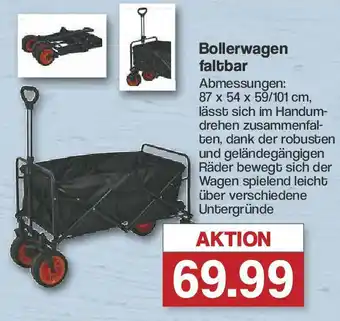 Famila Nord West Bollerwagen faltbar Angebot