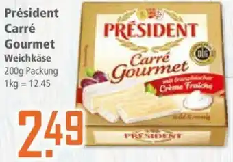 Klaas und Kock Président Carré Gourmet Weichkäse 200 g Packung Angebot