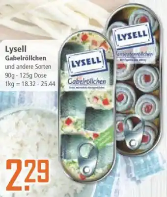 Klaas und Kock Lysell Gabelröllchen 90-125 g Dose Angebot