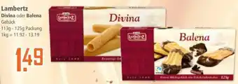 Klaas und Kock Lambertz Divina oder Balena 113-125 g Packung Angebot