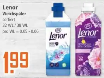 Klaas und Kock Lenor Weichspüler 32 WL/38 WL Angebot