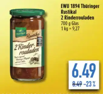 diska EWU 1894 Thüringer Rustikal 2 Rinderrouladen 700g Angebot