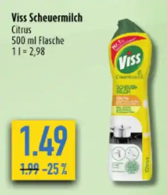 diska Viss Scheuermilch Citrus 500 ml Angebot