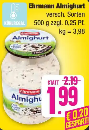 Edeka Ehrmann Almighurt 500 g Angebot