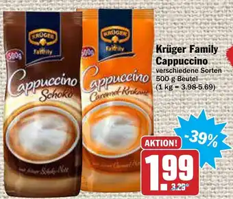 AEZ Krüger Family Cappuccino 500g Angebot