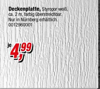 Opti Wohnwelt Deckenplatte Angebot