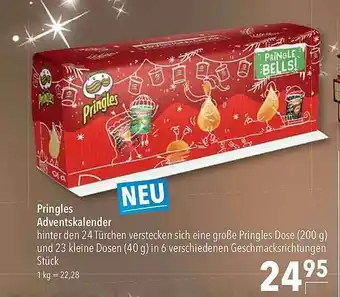 CITTI Markt Pringles Adventskalender  Angebot