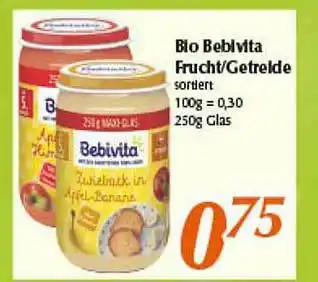 inkoop Bio Bebivita Frucht-getreide Angebot