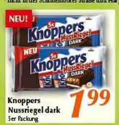 inkoop Knoppers Nussriegel Dark Angebot