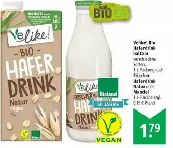 Marktkauf Velike! Bio Haferdrink Haltbar Auch Frischer Haferdrink Natur Oder Mandel Angebot