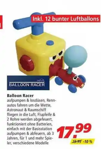 Marktkauf Balloon Racer Angebot