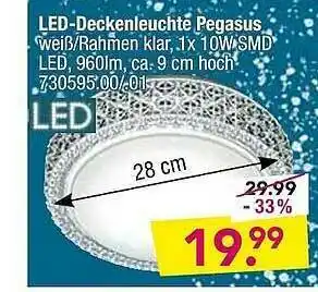 Möbel Boss Led Deckenkeuchte Pegasus Angebot