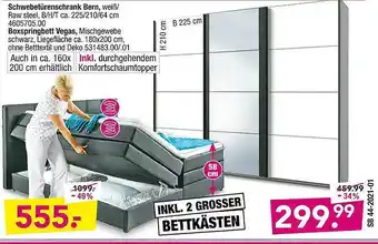 Möbel Boss Schwebetürenschrank Bern Angebot