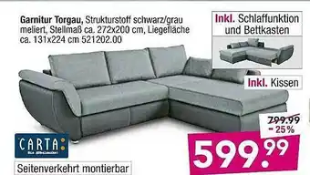 Möbel Boss Carta Garnitur Torgau Angebot