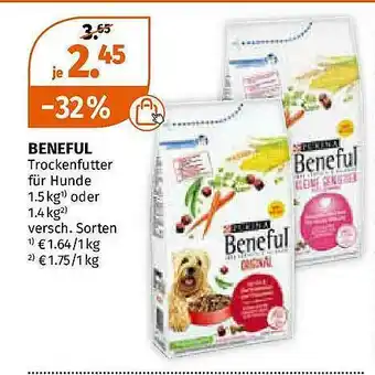 Müller Beneful Trockenfutter Angebot