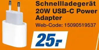 expert Techno Land Schnellladegerät 20W USB-C Power Adapter Angebot