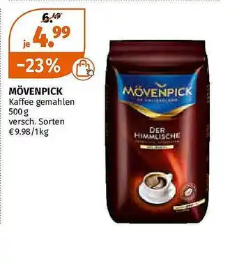 Müller Mövenpick Angebot