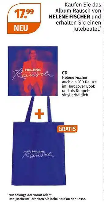 Müller Helene Fischer Album Rausch Angebot