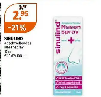 Müller Sinulind Abschwellendes Nasenspray Angebot