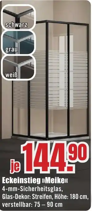 B1 Discount Baumarkt Eckeinstieg Meike Angebot