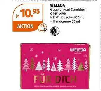 Müller Weleda Geschenkset Sanddorn Oder Love Angebot