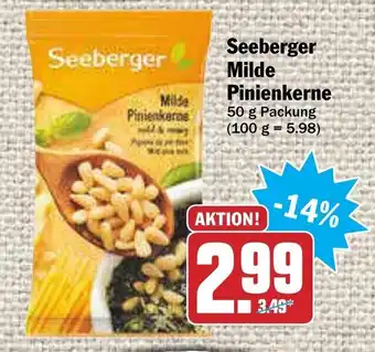 AEZ Seeberger Milde Pinienkerne 50g Angebot