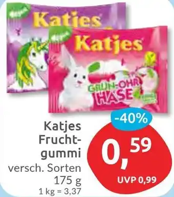 Budni Katjes Fruchtgummi 175 g Angebot