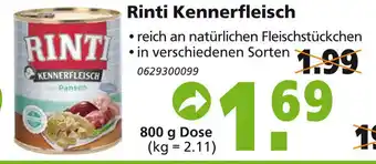 Globus Baumarkt Rinti Kennerfleisch 800g Angebot