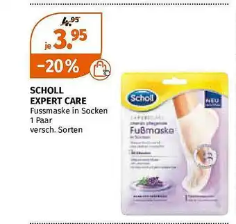 Müller Scholl Expert Care Fussmaske In Socken Angebot