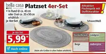 Norma Bella Casa Platzset Angebot