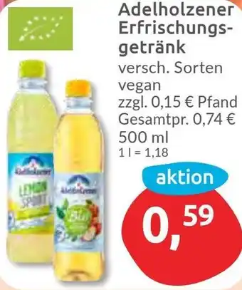 Budni Adelholzener Erfrischungsgetränk 500 ml Angebot