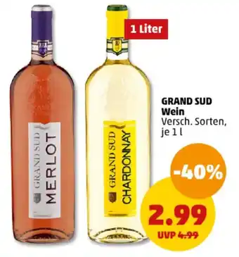 PENNY GRAND SUD Wein Versch. Sorten, je 11 Angebot