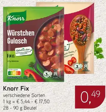 Dornseifer Knorr Fix 28-90 g Beutel Angebot