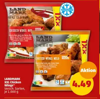 PENNY LANDMARK XXL Chicken Wings Versch. Sorten, je 1.000 g Angebot