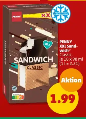 PENNY PENNY XXL Sandwich Classic, je 10 x 90 ml Angebot