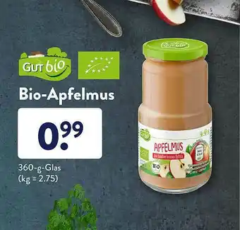 Aldi Süd Gut Bio Bio-apfelmus Angebot