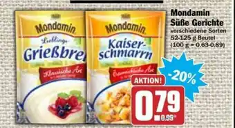 dodenhof Mondamin Süße Gerichte Angebot