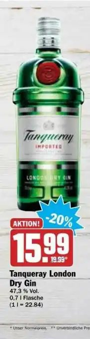 dodenhof Tanqueray London Dry Gin Angebot