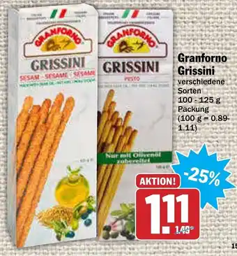 AEZ Granforno Grissini 100-125g Angebot