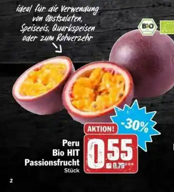 dodenhof Peru Bio Hit Passionsfrucht Angebot