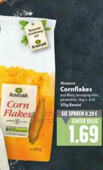 E-Center Alnatura Cornflakes Angebot