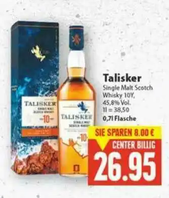 E-Center Talisker Angebot