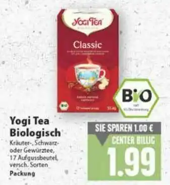 E-Center Yogi Tea Biologisch Angebot