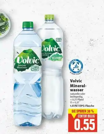 E-Center Volvic Mineralwasser Angebot